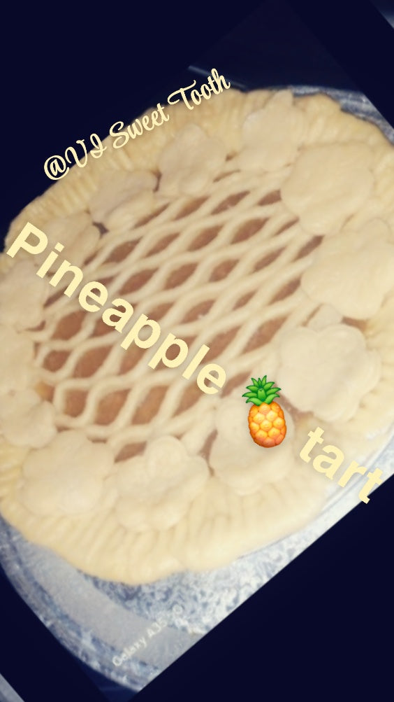 Pineapple 9 inch tarts $28.00