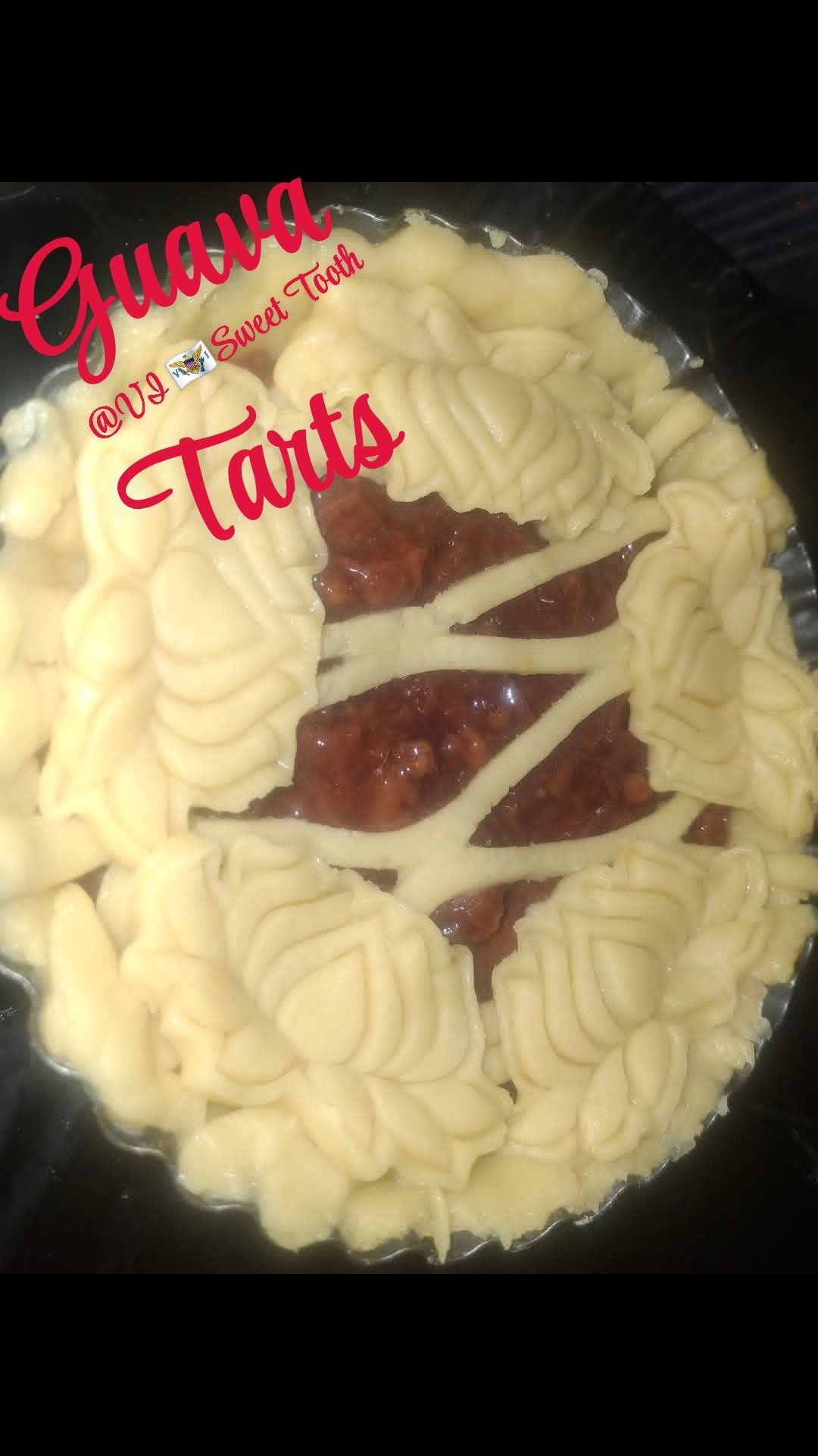 6 inch Guava tarts